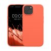 Kwmobile tok Apple iPhone 15-höz, rózsaszín, szilikon, KWM000020CA014C