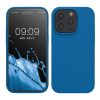 Kwmobile tok Apple iPhone 15 Pro készülékhez, kék, szilikon, KWM000020CC046C