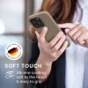 Kwmobile tok Apple iPhone 15 Pro készülékhez, bézs, szilikon, KWM000020CC047C