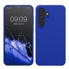 Kwmobile tok Samsung Galaxy S24-hez, kék, szilikon, KWM000021KW022C