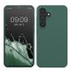 Kwmobile tok Samsung Galaxy S24-hez, zöld, szilikon, KWM000021KW023C