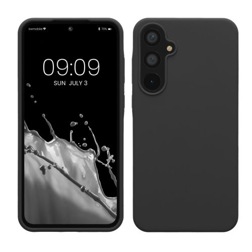 Kwmobile tok Samsung Galaxy A55 5G-hez, sötétszürke, szilikon, KWM000021ME031C