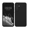 Kwmobile tok Samsung Galaxy S24 FE-hez, fekete, szilikon, KWM000021WA001C