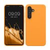 Kwmobile tok Samsung Galaxy S24 FE-hez, narancssárga, szilikon, KWM000021WA007C