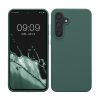 Kwmobile tok Samsung Galaxy S24 FE-hez, zöld, szilikon, KWM000021WA009C