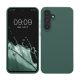 Kwmobile tok Samsung Galaxy S24 FE-hez, zöld, szilikon, KWM000021WA009C