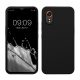 Kwmobile tok Samsung Galaxy Xcover 7-hez, fekete, szilikon, KWM000021WB001C