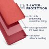 Kwmobile tok Samsung Galaxy Xcover 7-hez, sötétrózsaszín, szilikon, KWM000021WB010C