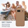 Kwmobile Google Pixel 8a tok, krémszínű, szilikon, KWM000020KU035C