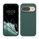 Kwmobile tok Google Pixel 9/Pixel 9 Pro készülékhez, zöld, szilikon, KWM000020PI021C