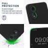 Kwmobile tok OPPO A38/A18-hoz, fekete, szilikon, KWM000020QM001C