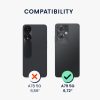 Kwmobile tok OPPO A79 5G-hez, fekete, szilikon, KWM000020QN001C