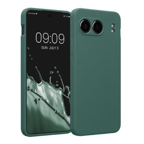 Kwmobile OnePlus Nord 4 tok, zöld, szilikon, KWM000022VH002C