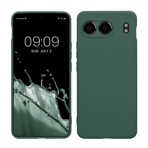 Kwmobile OnePlus Nord 4 tok, zöld, szilikon, KWM000022VI004C