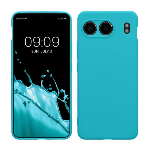 Kwmobile OnePlus Nord 4 tok, világoskék, szilikon, KWM000022VI008C