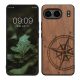 Kwmobile OnePlus Nord 4 tok, barna, fa/szilikon, KWM000022VM001C