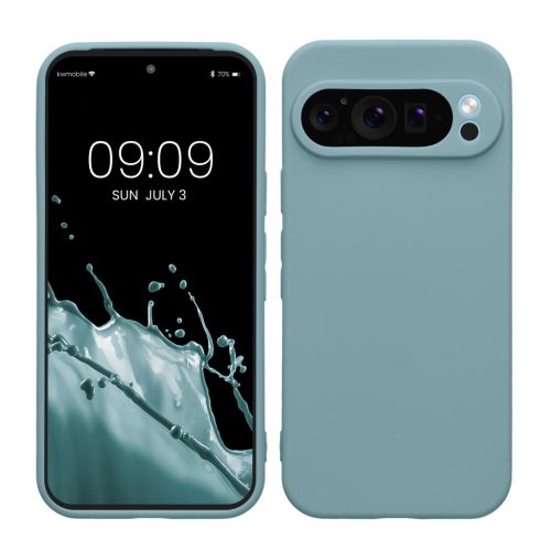 Kwmobile Google Pixel 9 Pro tok, zöld, szilikon, KWM000020PH014C