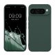 Kwmobile Google Pixel 9 Pro XL tok, sötétzöld, szilikon, KWM000020PU010C