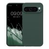 Kwmobile Google Pixel 9 Pro XL tok, sötétzöld, szilikon, KWM000020PU010C