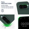 Kwmobile Google Pixel 9 Pro XL tok, sötétzöld, szilikon, KWM000020PU010C