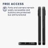 Kwmobile Google Pixel 9 Pro XL tok, barna/fekete, fa/szilikon, KWM000020QS001C