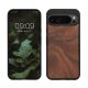 Kwmobile Google Pixel 9 Pro XL tok, barna, fa/szilikon, KWM000020PX003C