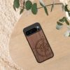 Kwmobile Google Pixel 9 Pro XL tok, barna, fa/szilikon, KWM000020QT001C