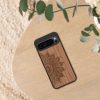 Kwmobile Google Pixel 9 Pro XL tok, barna, fa/szilikon, KWM000020QT002C