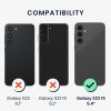 Kwmobile tok Samsung Galaxy S23 FE-hez, szürke, szilikon, KWM000021WO004C