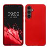 Kwmobile tok Samsung Galaxy S23 FE-hez, piros, szilikon, KWM000021WO006C