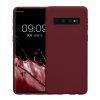 Kwmobile tok Samsung Galaxy S10 készülékhez, lila, szilikon, KWM000009MS008C