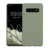 Kwmobile tok Samsung Galaxy S10 készülékhez, világoszöld, szilikon, KWM000009MS013C