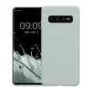 Kwmobile tok Samsung Galaxy S10 készülékhez, világoszöld, szilikon, KWM000009MS014C