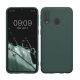 Kwmobile tok Samsung Galaxy A40-hez, sötétzöld, szilikon, KWM000009ZX035C