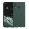 Kwmobile tok Samsung Galaxy A40-hez, sötétzöld, szilikon, KWM000009ZX035C