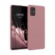 Kwmobile tok Samsung Galaxy A51 készülékhez, világos rózsaszín, szilikon, KWM000010YZ058C