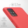 Kwmobile tok Samsung Galaxy A51 készülékhez, rózsaszín, szilikon, KWM000010YZ059C