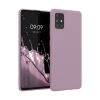 Kwmobile tok Samsung Galaxy A51-hez, lila, szilikon, KWM000010YZ060C