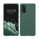 Kwmobile tok Samsung Galaxy S20 FE-hez, zöld, szilikon, KWM0000121L070C