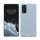 Kwmobile tok Samsung Galaxy S20 FE-hez, világoskék, szilikon, KWM0000121L071C