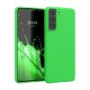 Kwmobile tok Samsung Galaxy S21 készülékhez, zöld, szilikon, KWM000012BS048C