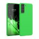 Kwmobile tok Samsung Galaxy S21 készülékhez, zöld, szilikon, KWM000012BS048C