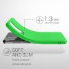 Kwmobile tok Samsung Galaxy S21 készülékhez, zöld, szilikon, KWM000012BS048C