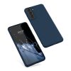 Kwmobile tok Samsung Galaxy S21 készülékhez, kék, szilikon, KWM000012BS049C