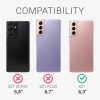 Kwmobile tok Samsung Galaxy S21 készülékhez, kék, szilikon, KWM000012BS049C
