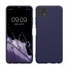 Kwmobile tok Samsung Galaxy A22 5G-hez, sötétkék, szilikon, KWM0000138D042C