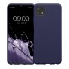 Kwmobile tok Samsung Galaxy A22 5G-hez, sötétkék, szilikon, KWM0000138D042C