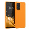 Kwmobile tok Samsung Galaxy A33 5G-hez, narancssárga, szilikon, KWM000015FQ014C