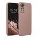 Kwmobile tok Xiaomi Redmi Note 11/Note 11s készülékhez, krémszínű, szilikon, KWM0000168S018C