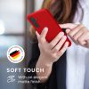 Kwmobile tok Samsung Galaxy A54 5G-hez, piros, szilikon, KWM000018FR048C